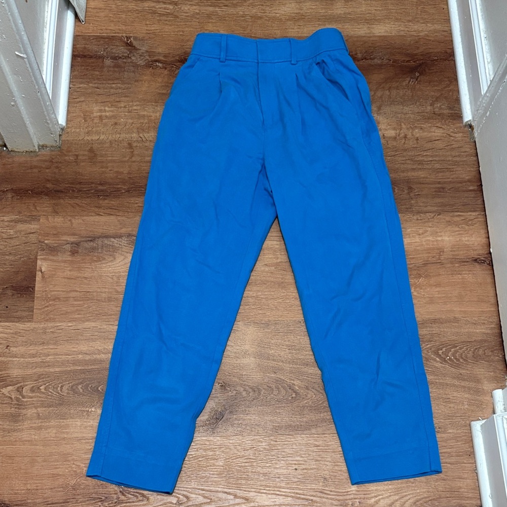 Everlane High Waisted Blue Pants Size 0 Women